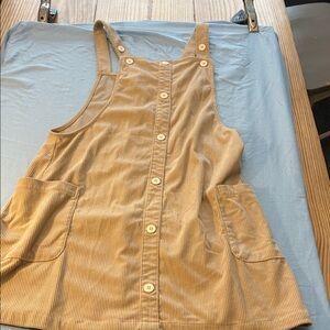 Tan Corduroy Dress